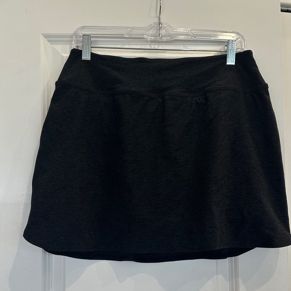 Beyond Yoga Black Skort